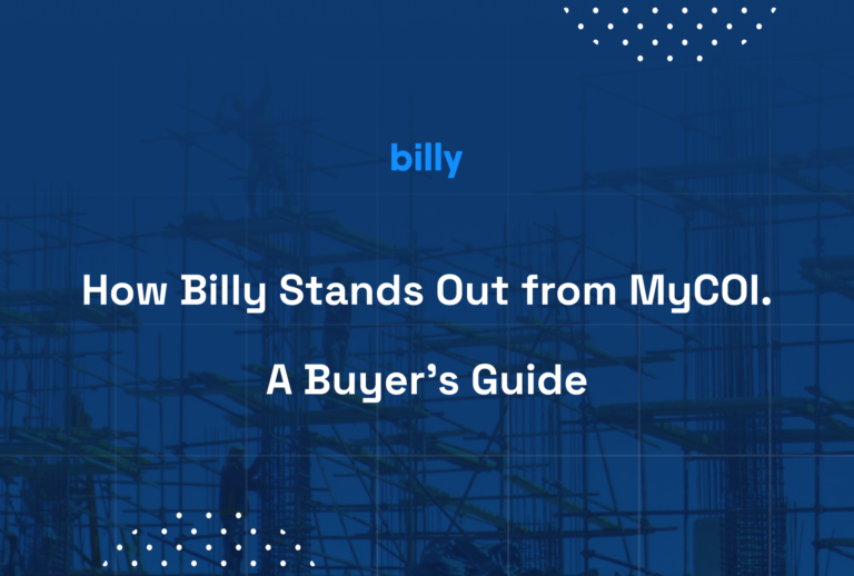 How Billy Stands Out from MyCOI: A Buyer’s Guide