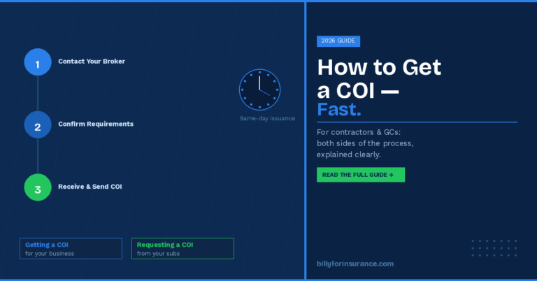 How to Get a Certificate of Insurance: Everything Contractors Need to Know