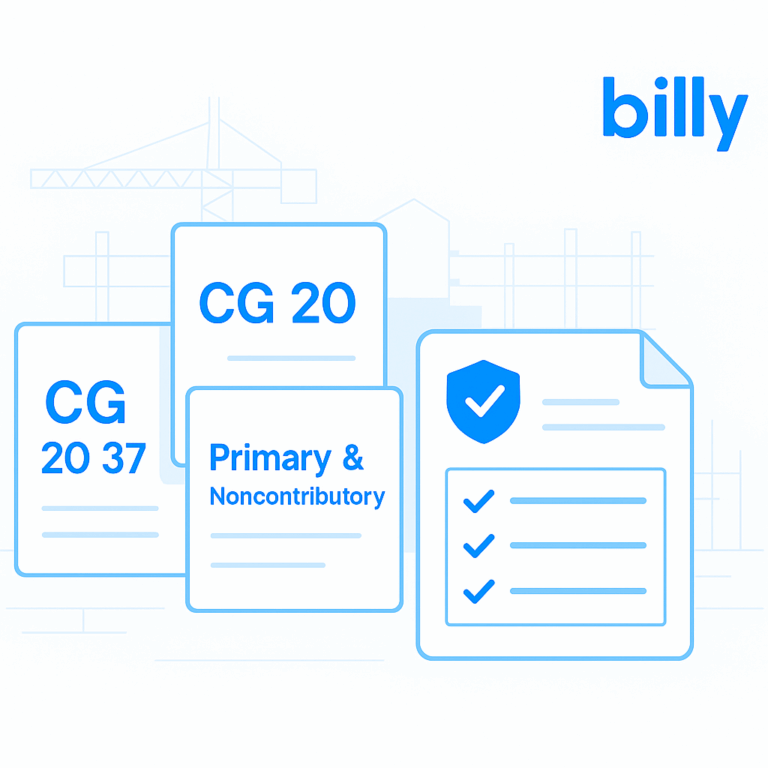 Insurance Endorsements Explained (CG 20 10, CG 20 37, Primary & Noncontributory)