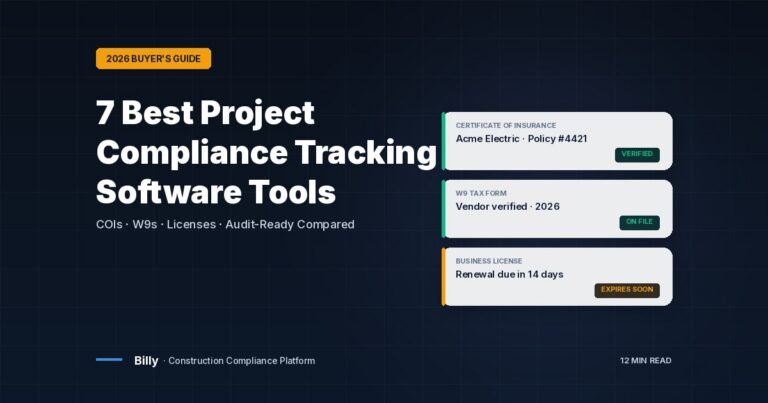 7 Best Project Compliance Tracking Software Tools (2026)