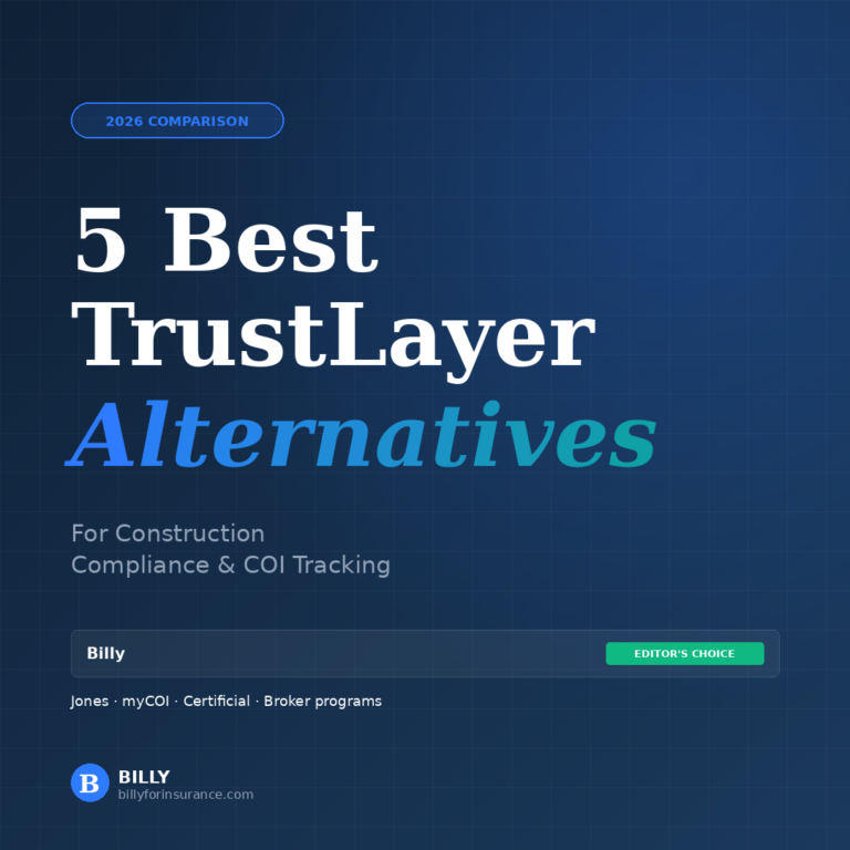 5 Best TrustLayer Alternatives for Construction
