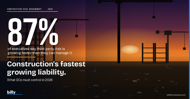 Construction Third Party Risk: The COI Gap GCs Miss | Billy