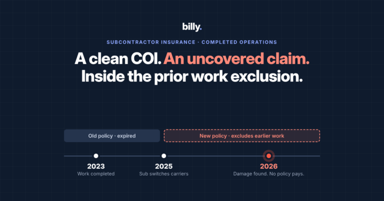 Prior Work Exclusion: The Gap Your Sub’s COI Hides